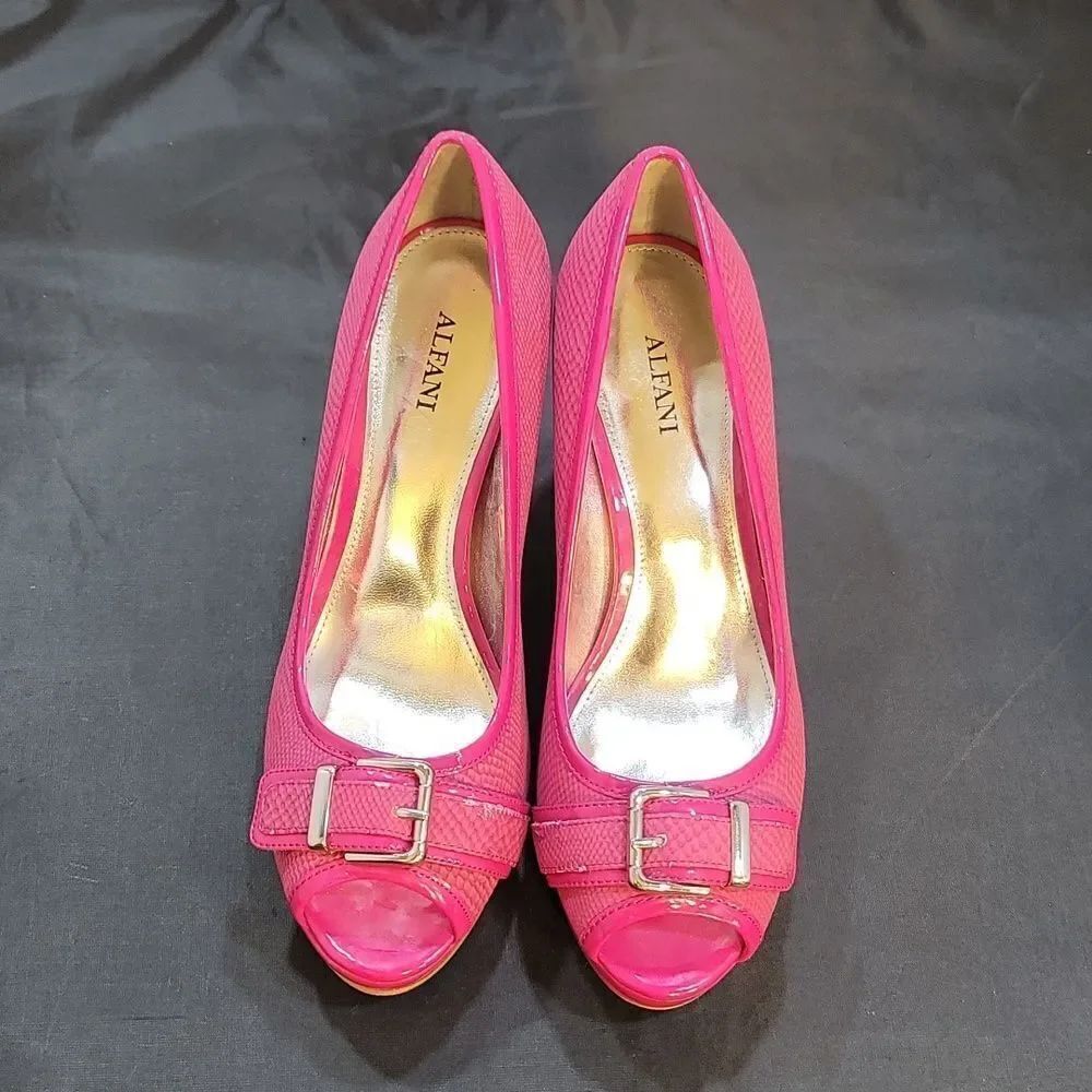 ALFANI PEEP TOE HIGH HEEL STILETTO WOMEN'S SHOE